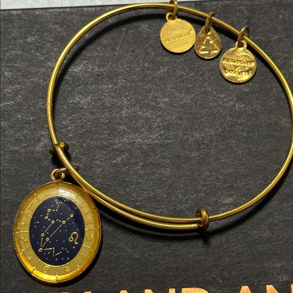 Alex and Ani Gold Leo Constellation Charm Bracelet - Picture 3 of 12
